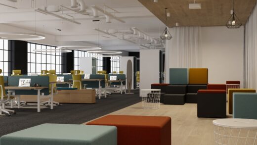 Projektowanie przestrzeni biurowych – jak zaprojektować funkcjonalne biuro? 9