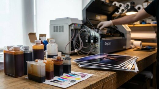 Oryginalne i kompatybilne atramenty do DryLab – co warto wiedzieć przed zakupem?
